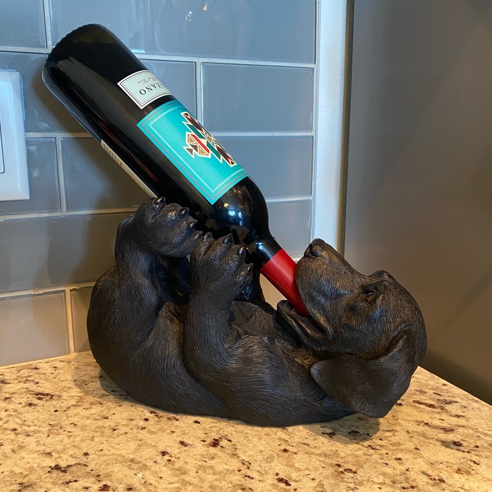 Dog Wine Holder